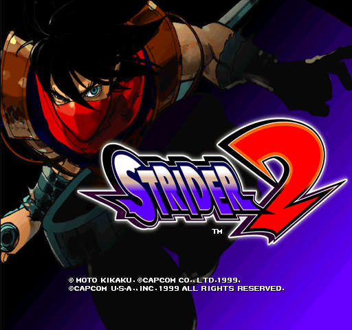 Strider 2 (USA 991213) Title Screen